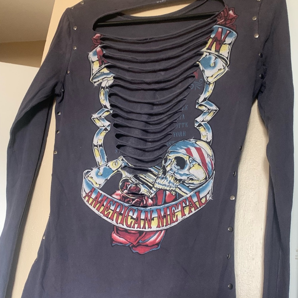 Womens AFFLICTION Long Sleeve